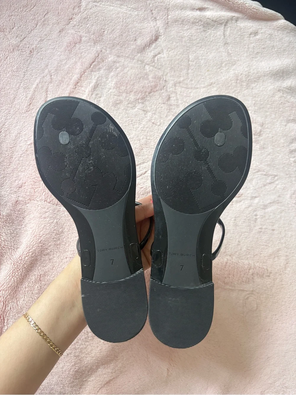 Tory Burch Mini Miller Jelly Thong Sandal